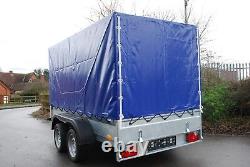 Box Car Trailer 2700kg 3m x 1,5m Twin Axle Braked Trailer Heavy Duty Trailer