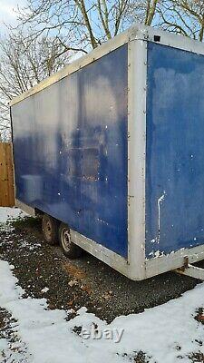 Box Car Trailer Twin Axle