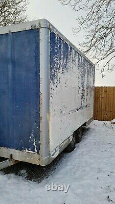 Box Car Trailer Twin Axle