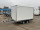 Box Trailer 10ft X 6ft X 6fth Twin Axle Car Trailer 3m X 1.8m 2700kg Tail Ramp
