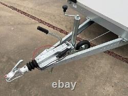 Box Trailer 10ft x 6ft x 6ftH Twin Axle Car Trailer 3m x 1.8m 2700kg Tail Ramp