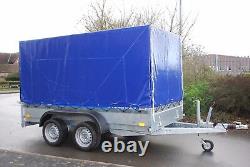 Box Trailer 10x5 twin axle 2700kg 3m x 1,5m Braked Trailer AL-KO Suspension