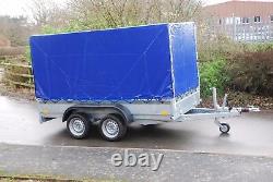 Box Trailer 10x5 twin axle 2700kg 3m x 1,5m Braked Trailer AL-KO Suspension