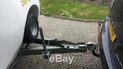 Box Trailer 750kg twin axle unbraked Bateson 120v 115cm x 205cm