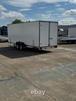 Box Trailer Car Trailer 19,6ft x 6,5ft x 6,5ft 3500kg Twin Axle @wychavon