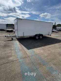 Box Trailer Car Trailer 19,6ft x 6,5ft x 6,5ft 3500kg Twin Axle @wychavon