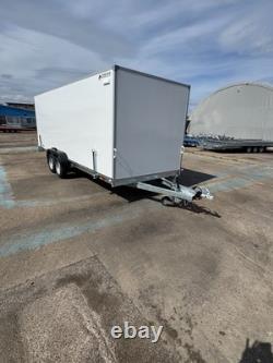 Box Trailer Car Trailer 19,6ft x 6,5ft x 6,5ft 3500kg Twin Axle @wychavon