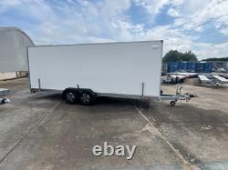 Box Trailer Car Transporter Trailer 19,6ft x 6,5ft x 6,5ft 3500kg Twin Axle
