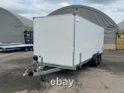 Box Trailer Car Transporter Trailer 19,6ft x 6,5ft x 6,5ft 3500kg Twin Axle