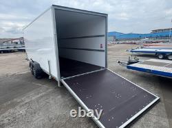Box Trailer Car Transporter Trailer 19,6ft x 6,5ft x 6,5ft 3500kg Twin Axle