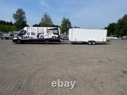 Box Trailer Car Transporter Trailer 19,6ft x 6,5ft x 6,5ft 3500kg Twin Axle