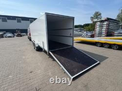 Box Trailer Car Transporter Trailer 19,6ft x 6,5ft x 6,5ft 3500kg Twin Axle