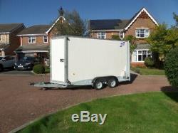 Box Trailer Ifor Williams Twin Axle BV126G