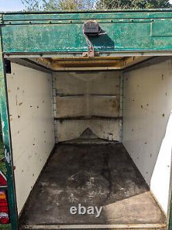 Box Van Trailer Twin Axle, Approx 8ft x 4ft