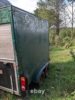 Box Van Trailer Twin Axle, Approx 8ft x 4ft