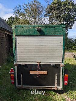 Box Van Trailer Twin Axle, Approx 8ft x 4ft