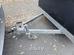 Box trailer twin axle