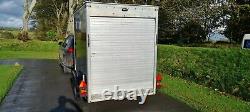 Box trailer twin axle