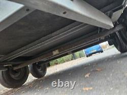 Box trailer twin axle