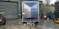 Box trailer twin axle braked