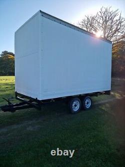 Box trailer twin axle used