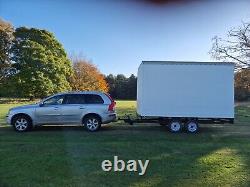 Box trailer twin axle used