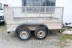 Bradley hitch twin axle trailer