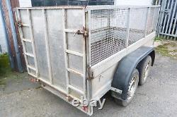 Bradley hitch twin axle trailer