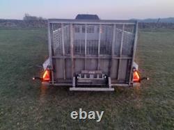 Brain James 12ft x 5ft 3 twin axle General plant trailer, Ifor Williams, Nugent