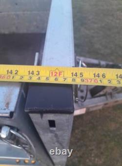 Brain James 12ft x 5ft 3 twin axle General plant trailer, Ifor Williams, Nugent