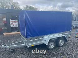 Brand New 10 X 5 Twin Axle Trailer With Frame And 150cm Cover 750kg