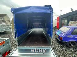 Brand New 10 X 5 Twin Axle Trailer With Frame And 150cm Cover 750kg