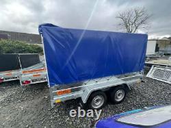 Brand New 10 X 5 Twin Axle Trailer With Frame And 150cm Cover 750kg