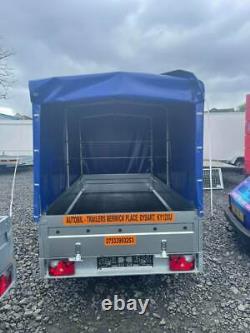 Brand New 10 X 5 Twin Axle Trailer With Frame And 150cm Cover 750kg