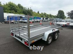 Brand New 10ft X 5,6ft Twin Axle Quad/smart Car /quad Transporter Trailer 1500kg