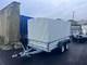 Brand New 10ft X 5ft Twin Axle With Frame And Cover 1300kg Braked