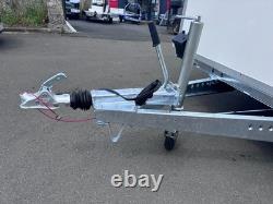 Brand New 400cm X 200cm X 200cm Twin Axle Box Trailer With Barn Doors 2700kg Bra