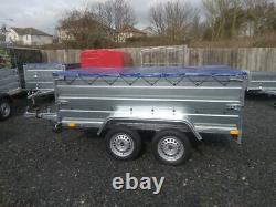 Brand New 7.7x4.2 Twin Axle Double Broadside Boro Trailer 750kg