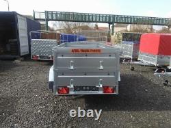 Brand New 7.7x4.2 Twin Axle Double Broadside Boro Trailer 750kg