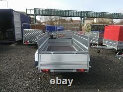 Brand New 7.7x4.2 Twin Axle Double Broadside Boro Trailer 750kg