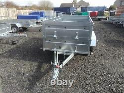 Brand New 7.7x4.2 Twin Axle Double Broadside Boro Trailer 750kg