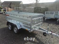 Brand New 7.7x4.2 Twin Axle Double Broadside Boro Trailer 750kg