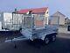 Brand New 8,2ft X 4,3ft Twin Axle Trailer With 80cm Mesh 750kg