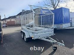 Brand New 8,2ft x 4,3ft Twin Axle Trailer With 80CM Mesh 750KG