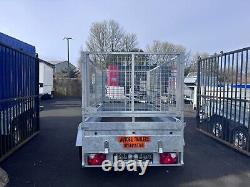 Brand New 8,2ft x 4,3ft Twin Axle Trailer With 80CM Mesh 750KG