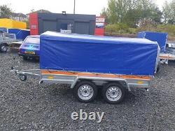 Brand New 8.7 X 4.2 Twin Axle Temared Eco Trailer With 100cm Frame And Cover