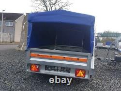 Brand New 8.7 X 4.2 Twin Axle Temared Eco Trailer With 100cm Frame And Cover 750