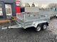 Brand New 8,7ft X 4,2ft Twin Axle Trailer With 40cm Mesh 750kg