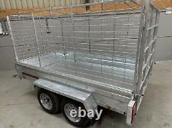 Brand New Apache Braked twin axle 8x5 Trailer Heavy Duty GVW 2000KG UK DELIVERY