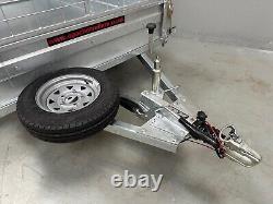 Brand New Apache Braked twin axle 8x5 Trailer Heavy Duty GVW 2000KG UK DELIVERY